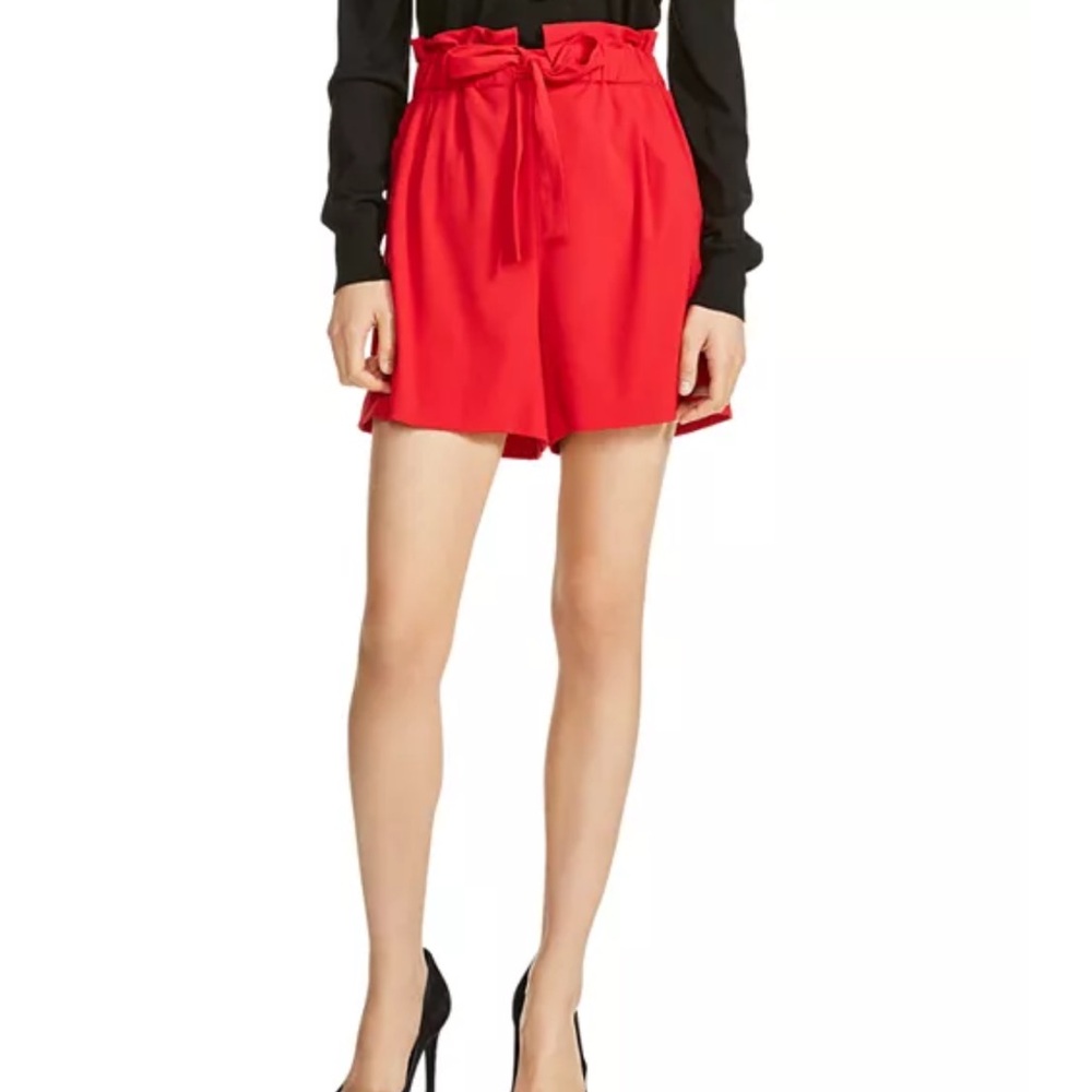 Maje Iona High-Waist Shorts
